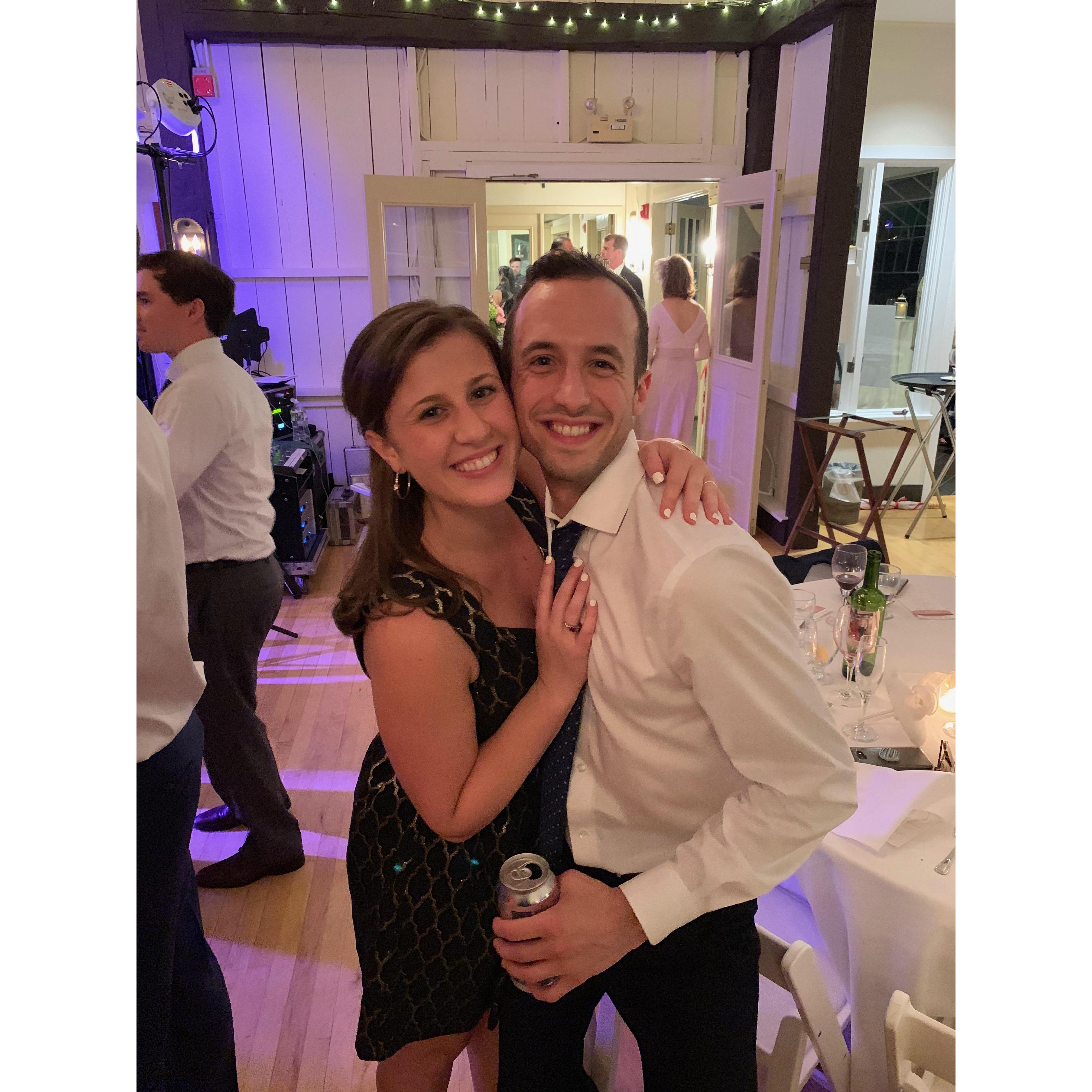 The best wedding date and dancing partner!