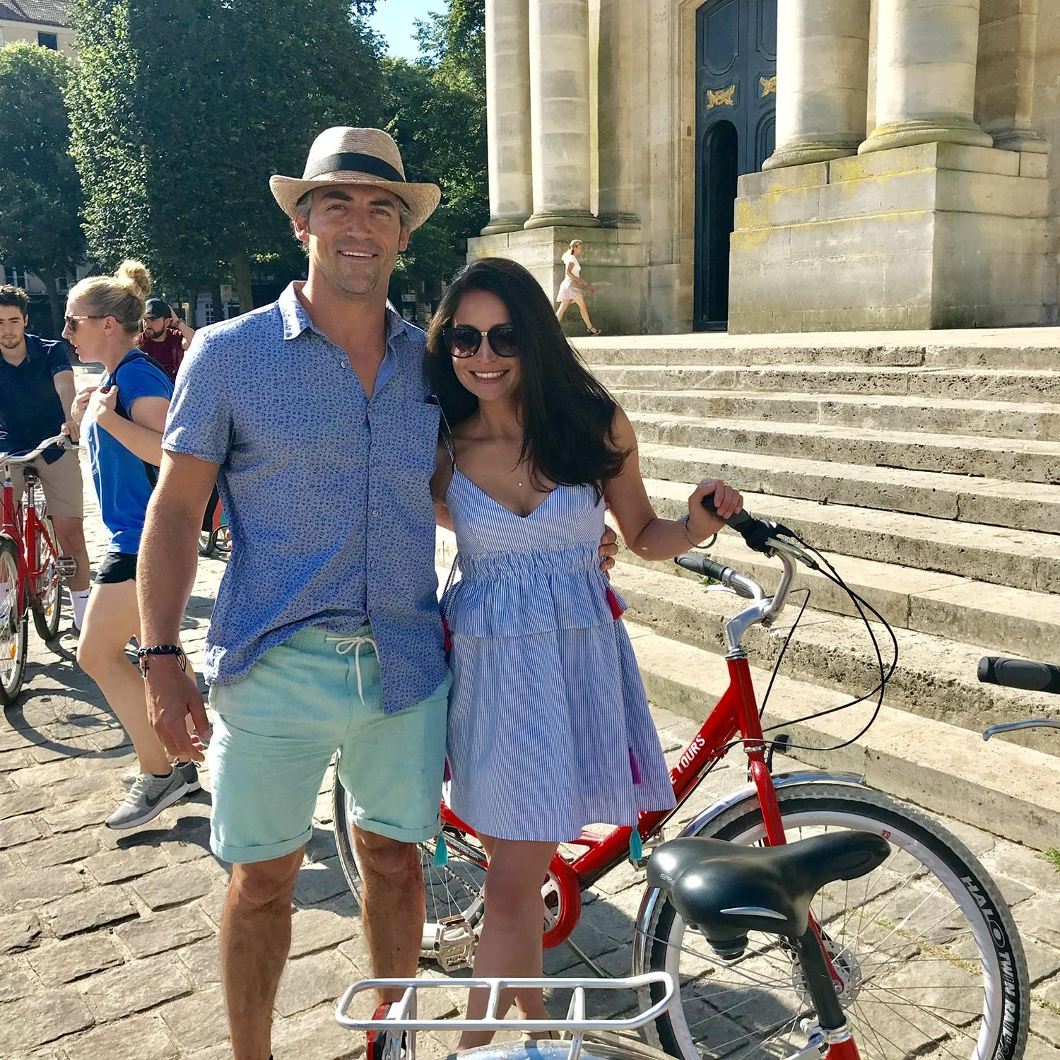 Biking tour through the grounds of Versailles