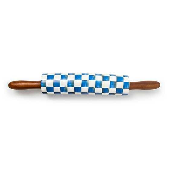 MacKenzie-Childs Royal Check Rolling Pin