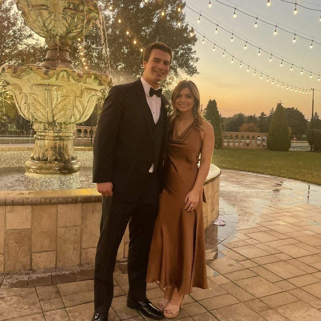 Ben's cousin's wedding in 2023 at the Drake