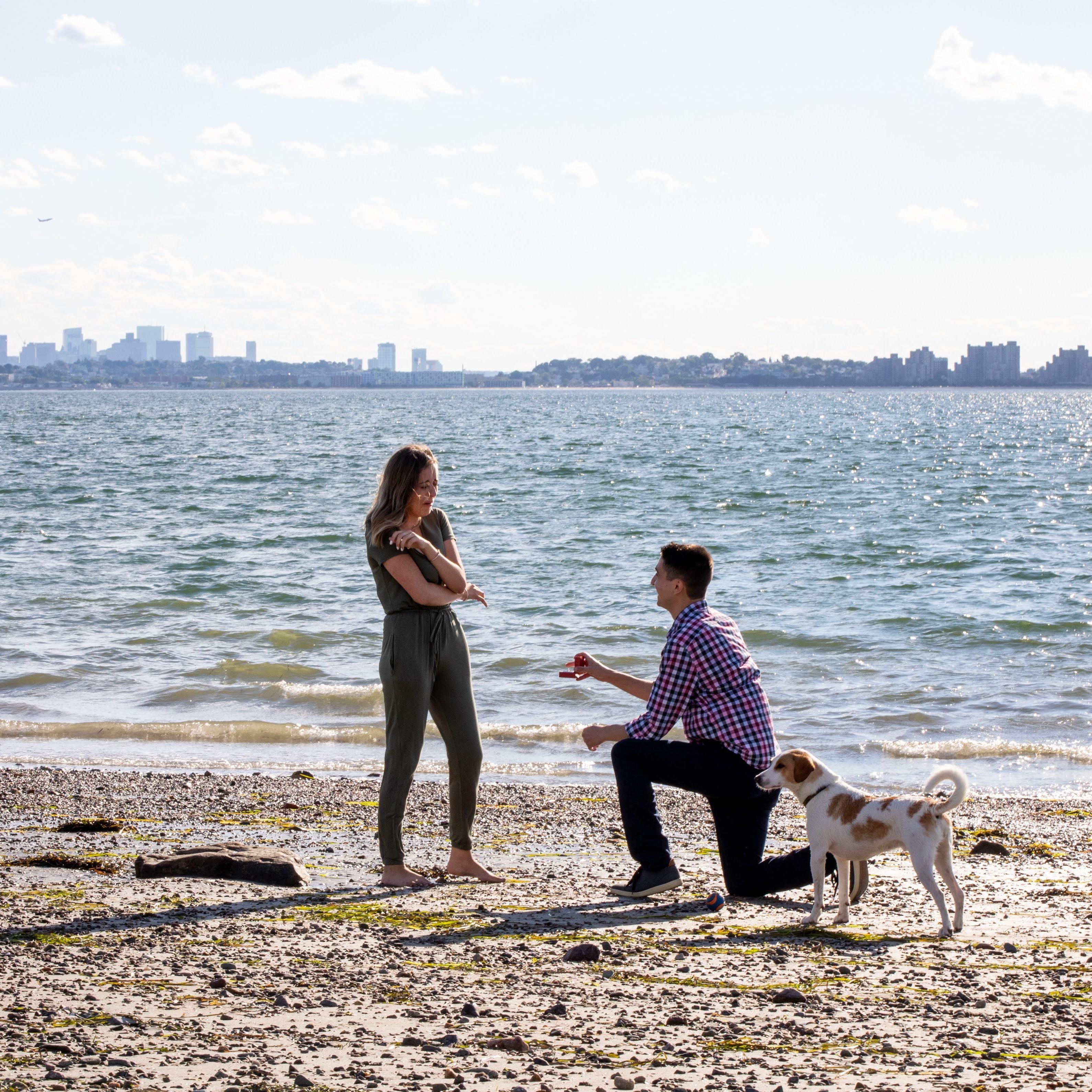 The proposal! ๐ธ Liz Orsini