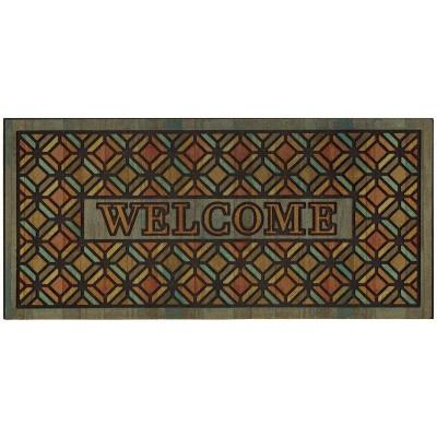 1'10"X3'11" Mosaic Design Doormats Sienna - Mohawk