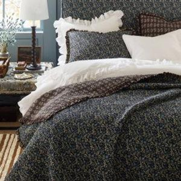 Provence Reversible Organic-Cotton Voile Quilt