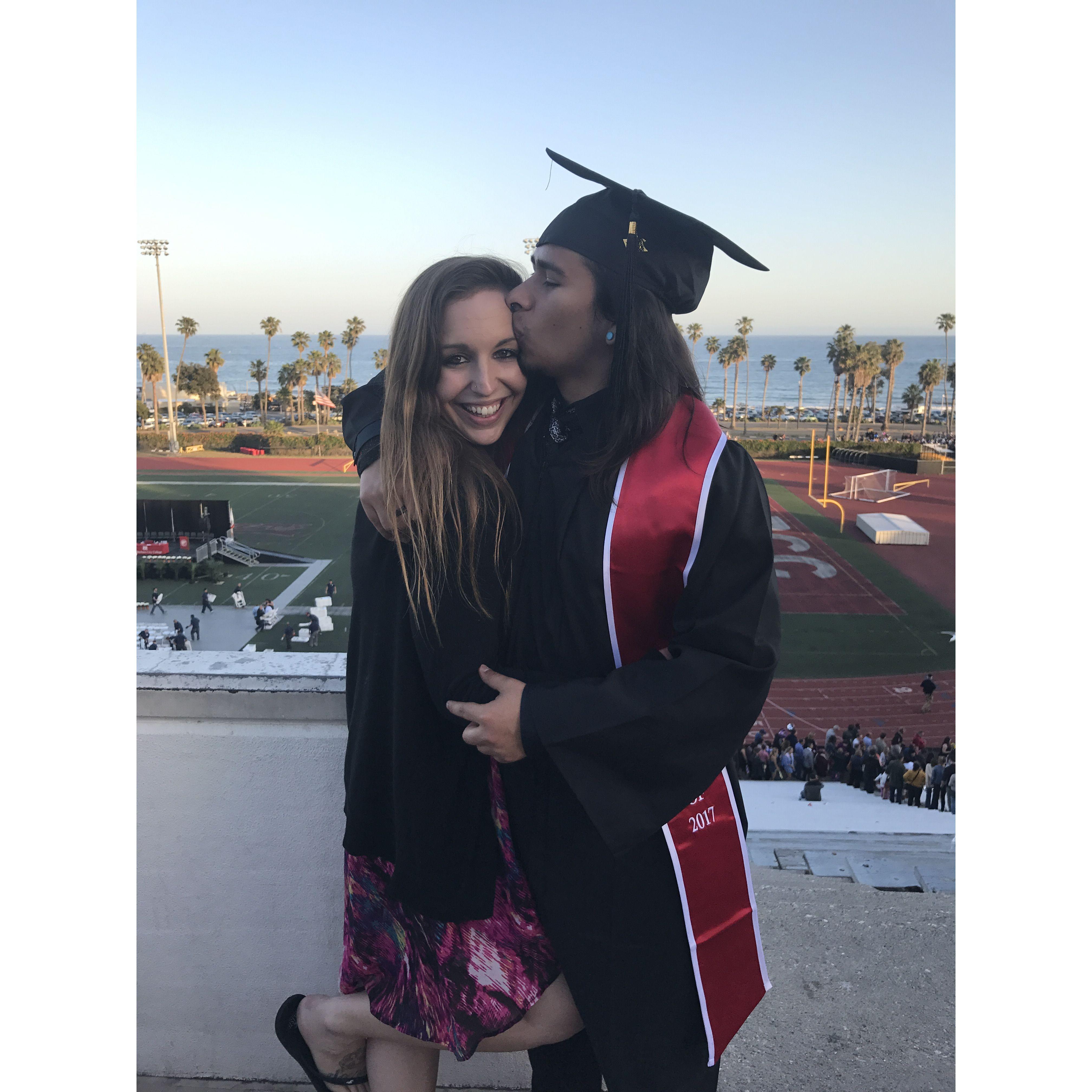 James' Graduation from SBCC