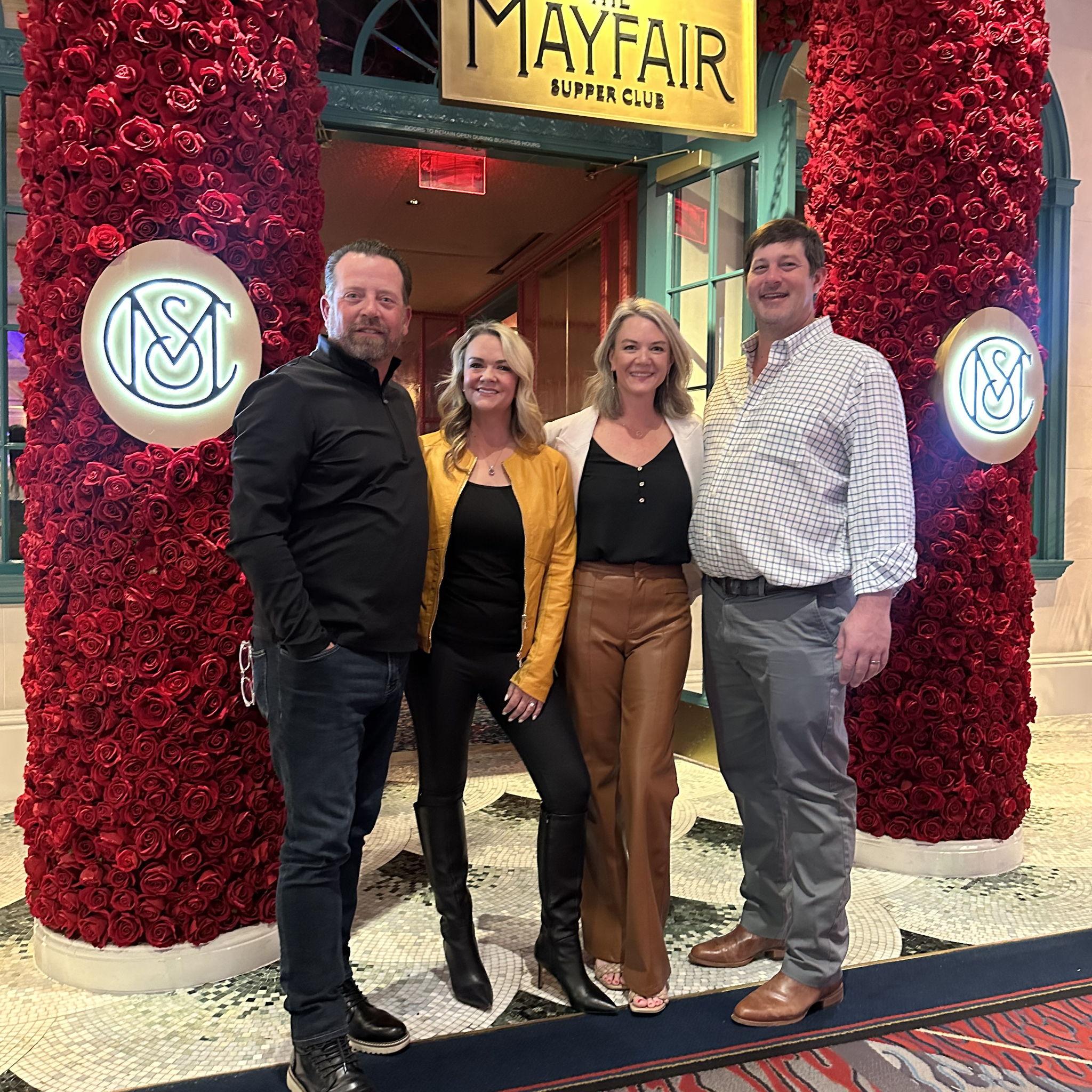 Vegas Dinner with Gus and Laura