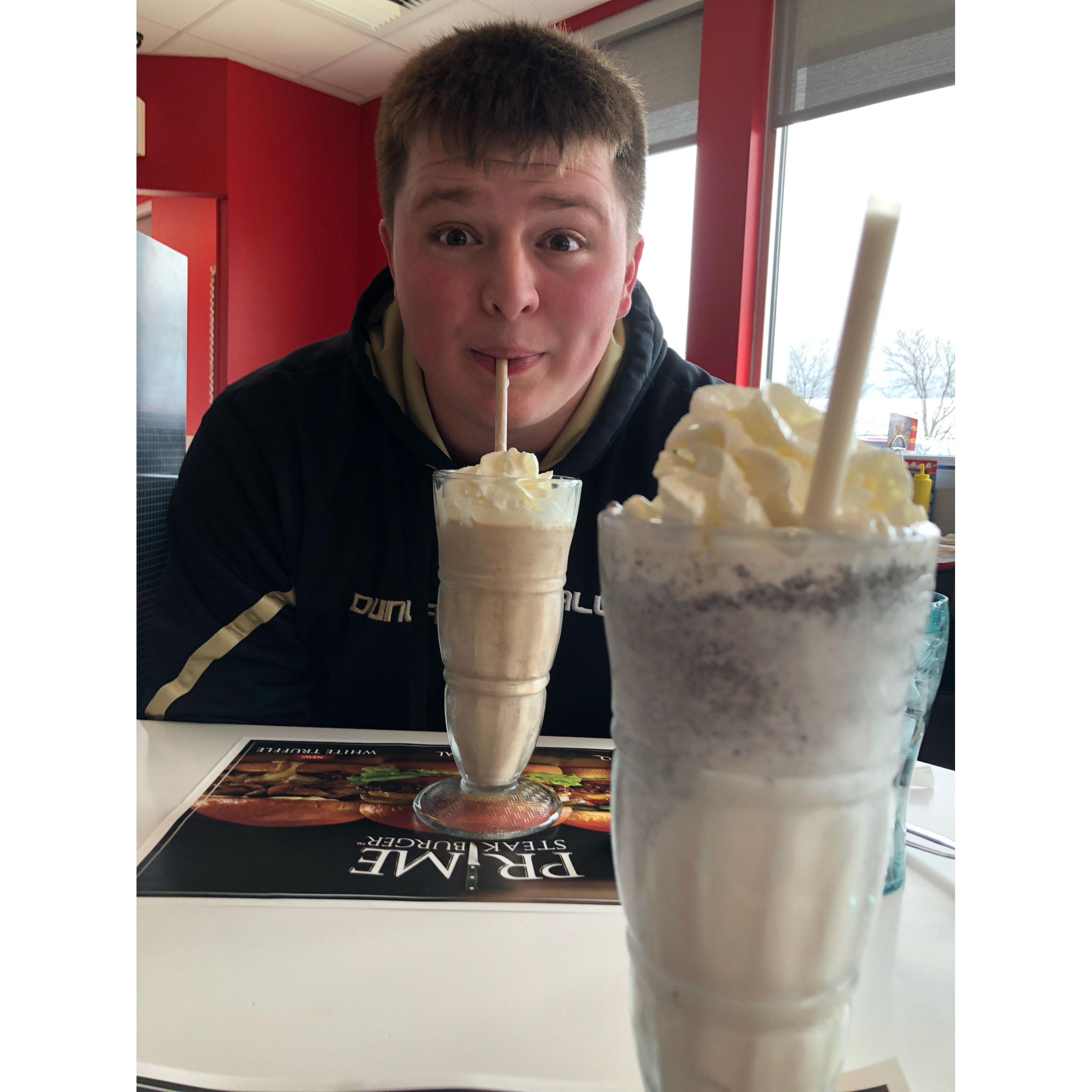 Our first date! April 5, 2018