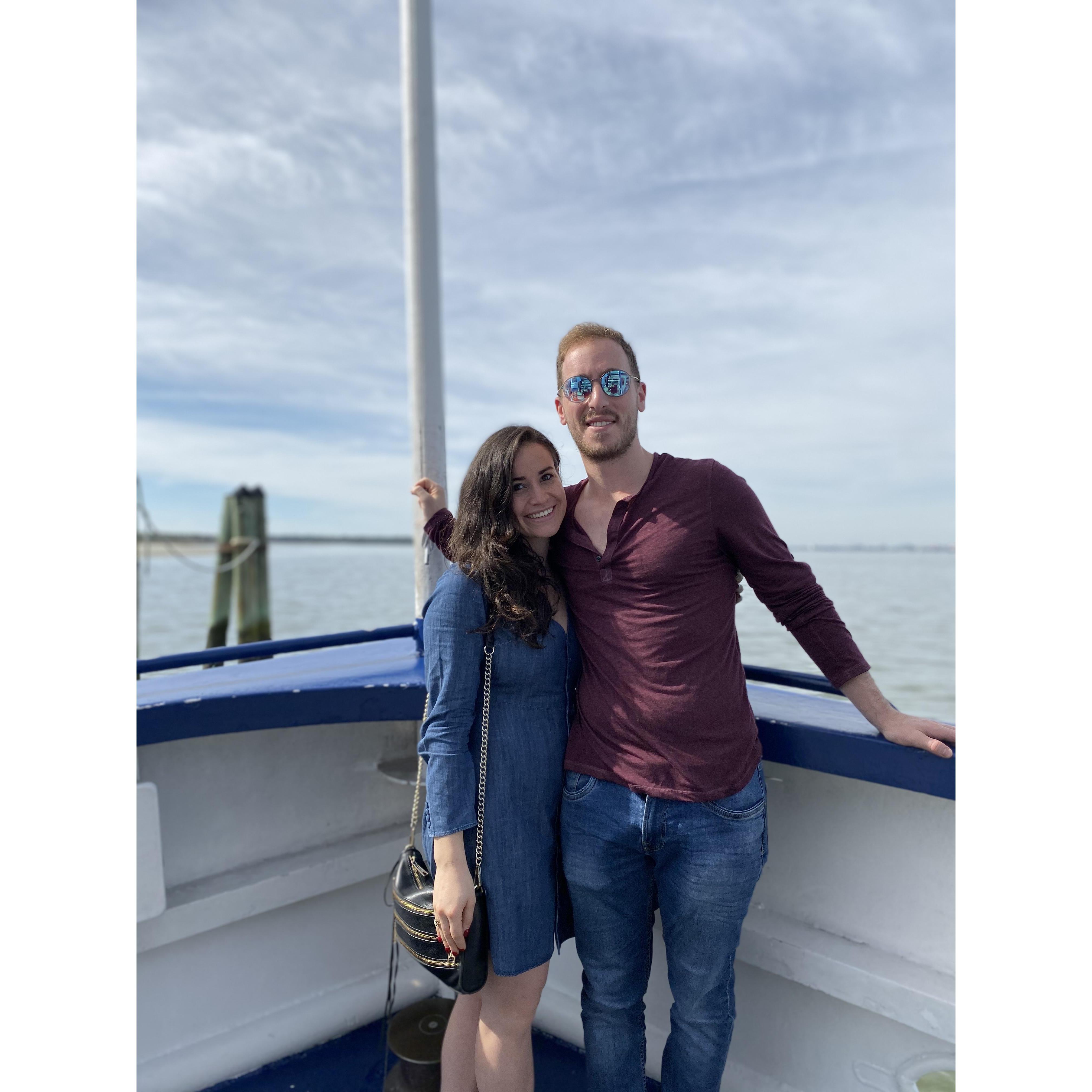 Cheesin after seeing dolphins
-Charleston, SC