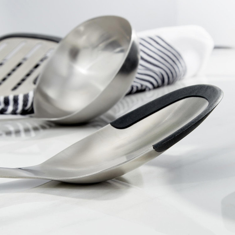 BergHOFF, Leo Graphite 2-Piece Ladle & Serving Spoon Set | Zola