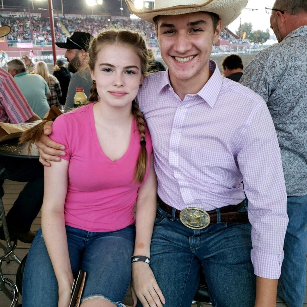 First rodeo together, August 2018.