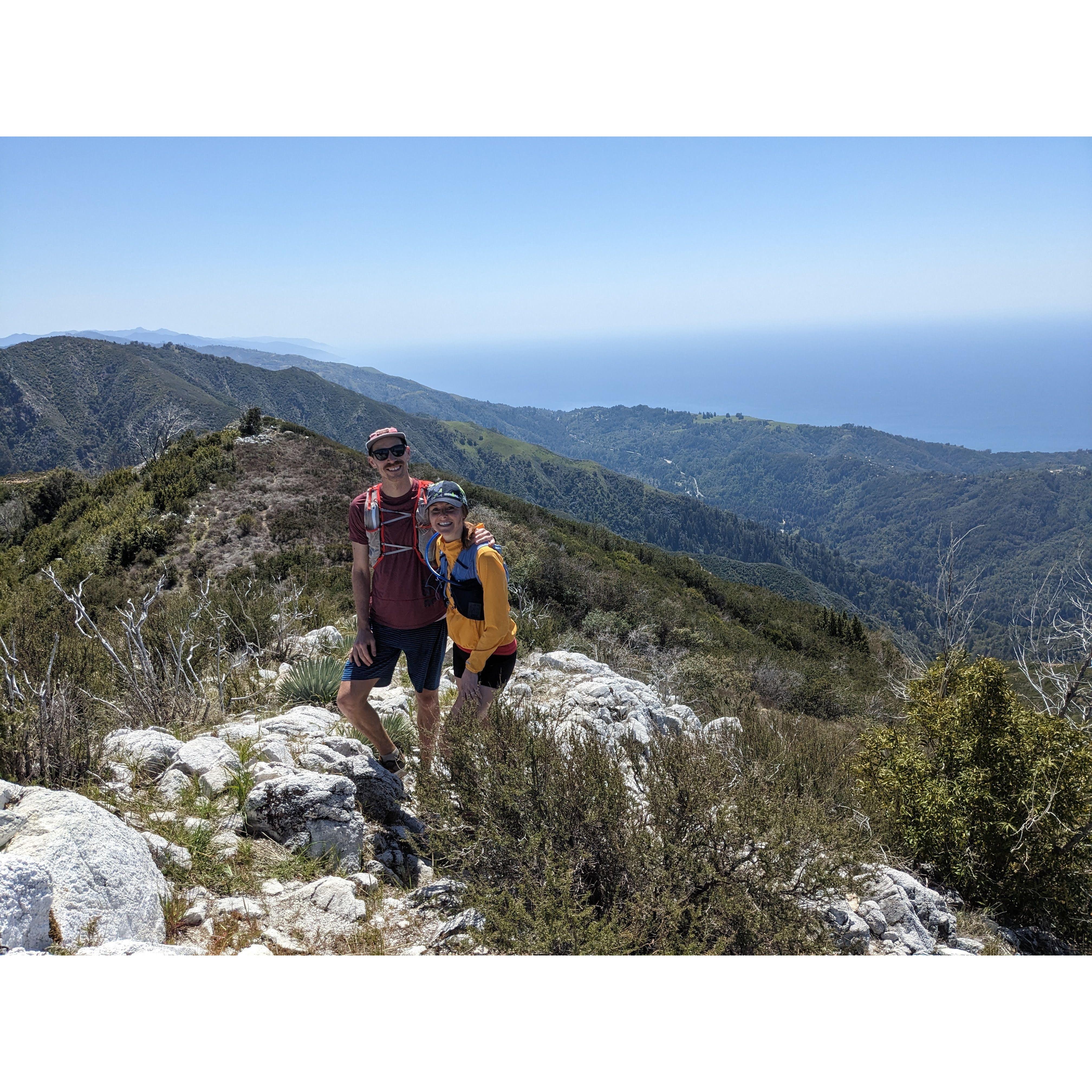 Summit Peak trail running