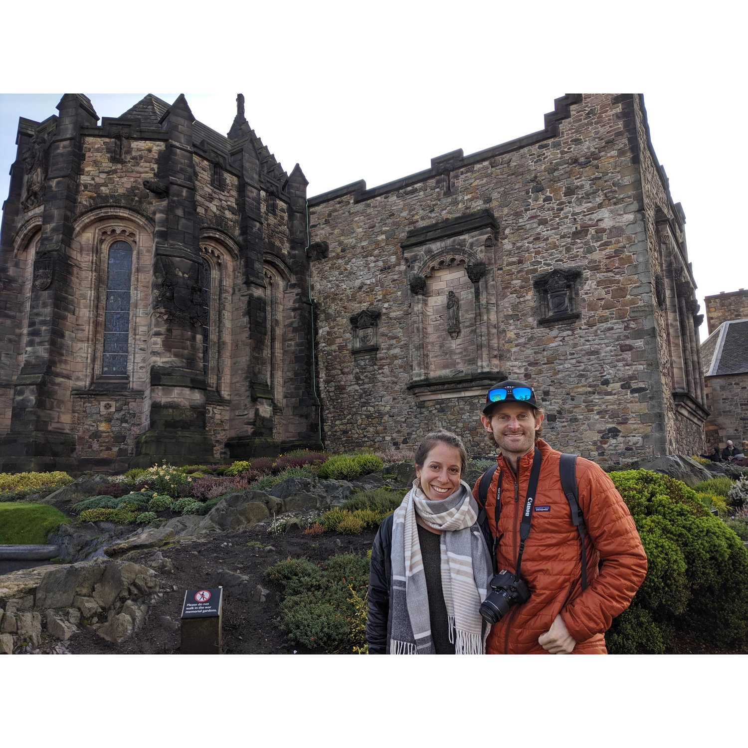 Traveling in Scotland.