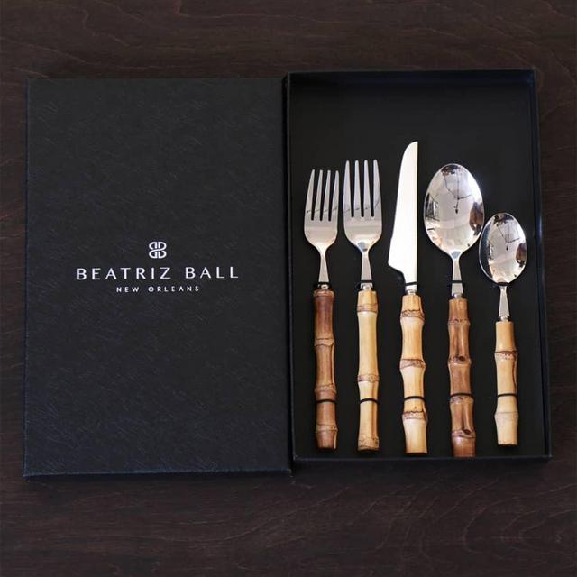 Beatriz BallVida Bamboo Cutlery, Set of 5