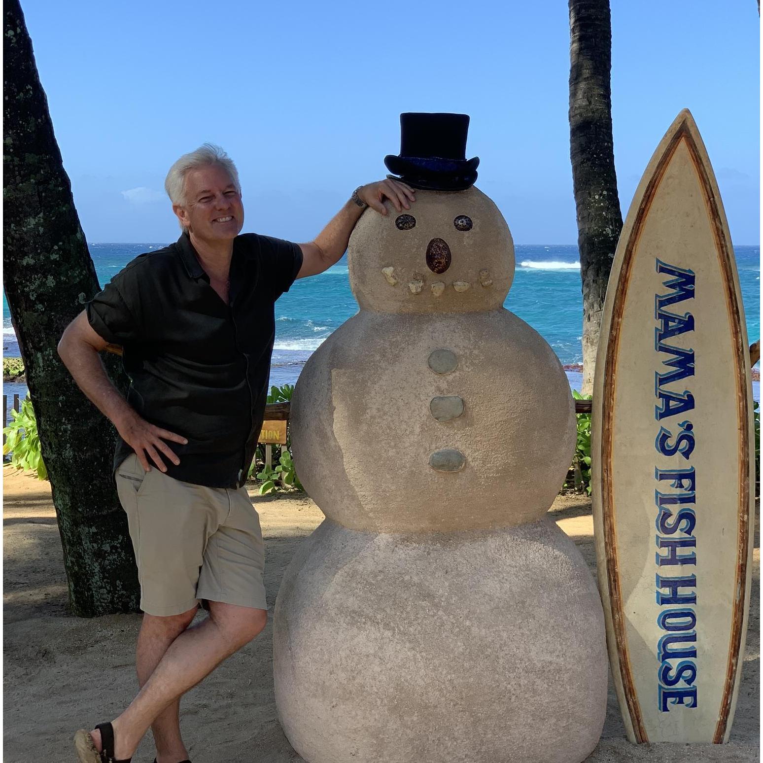 Stuart still loves me even when I don't look my best :-)