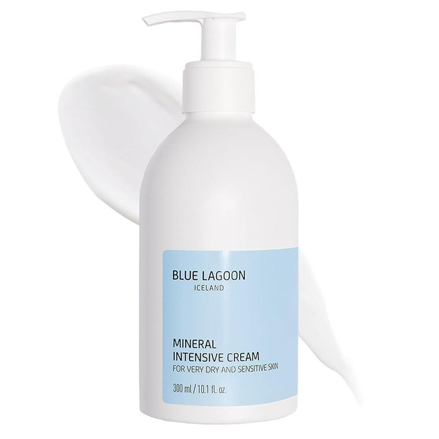 Blue Lagoon Skin Science - Mineral Intensive Cream - Rich Moisturizing Cream - Contains Blue Lagoon Seawater for Hydrating Skin - Gentle and Soothing on Skin - Prevents Dry Skin - 300ML