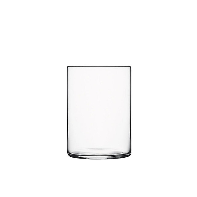 Luigi Bormioli Top Class 15.25 oz All Purpose Glasses - Set of 6 Durable Lead-Free Crystal Drinkware with Reinforced Rims & Minimalist Design
