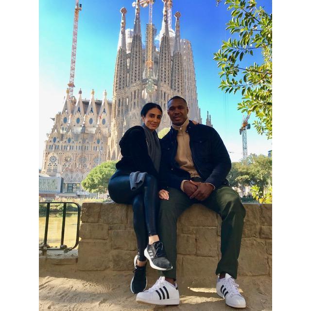 La Segrada Familia in Barcelona, Spain