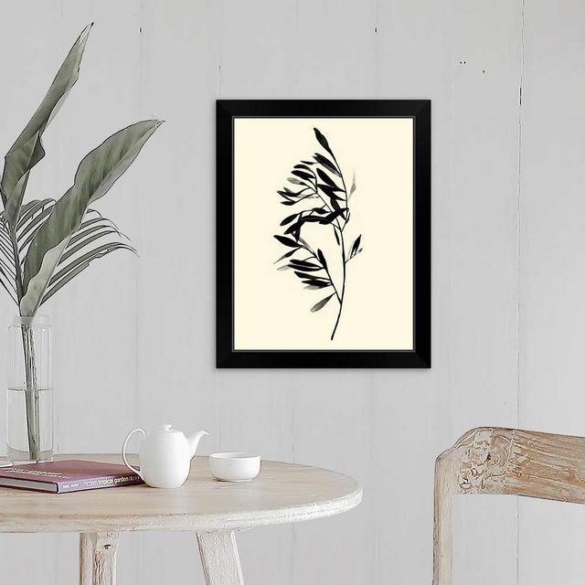 My Texas House Gentle Breeze I A Floral Black Framed Art Print 16" x 20"