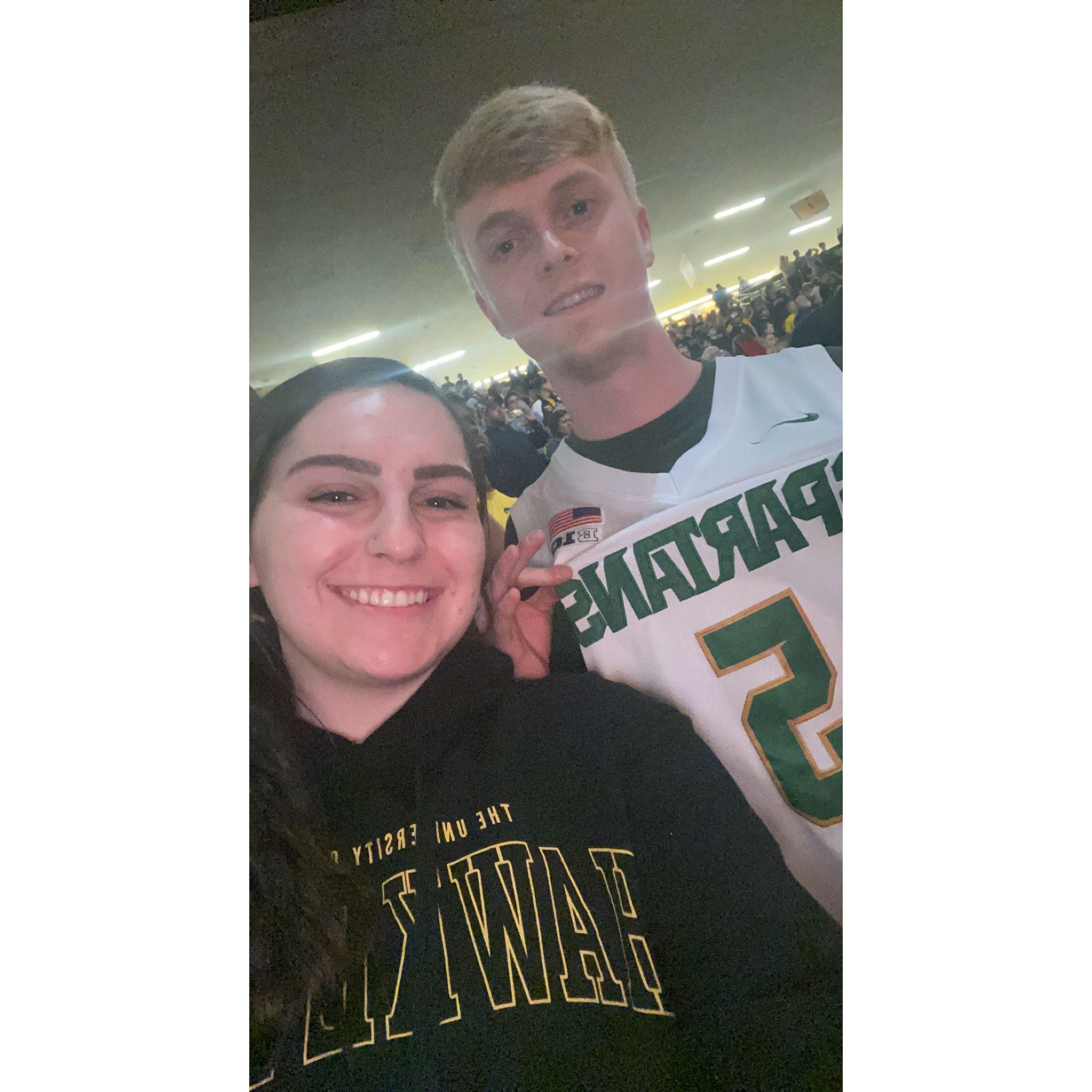 Iowa vs Michigan State game!