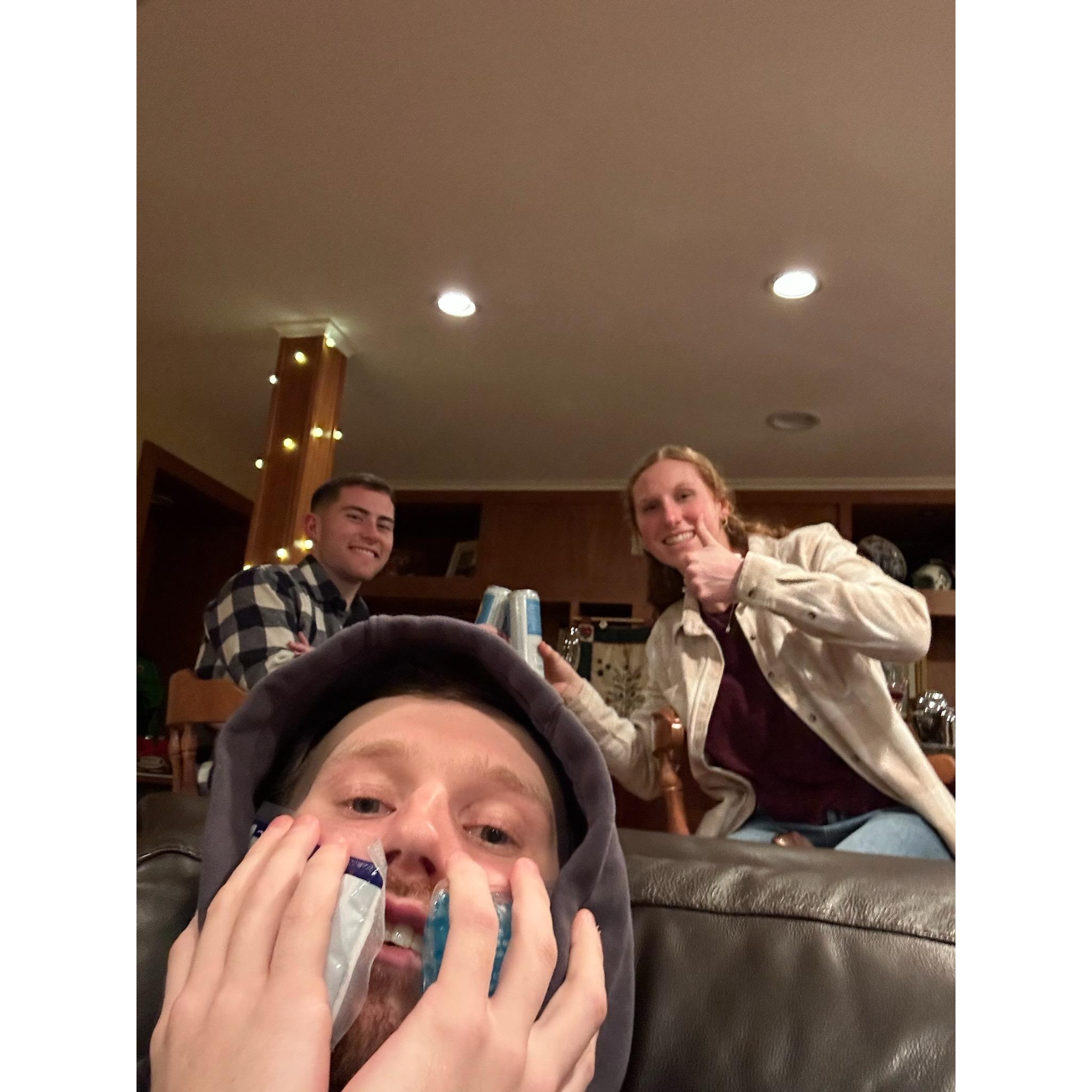 Our Engagement: Proof that Danny was not a decoy!