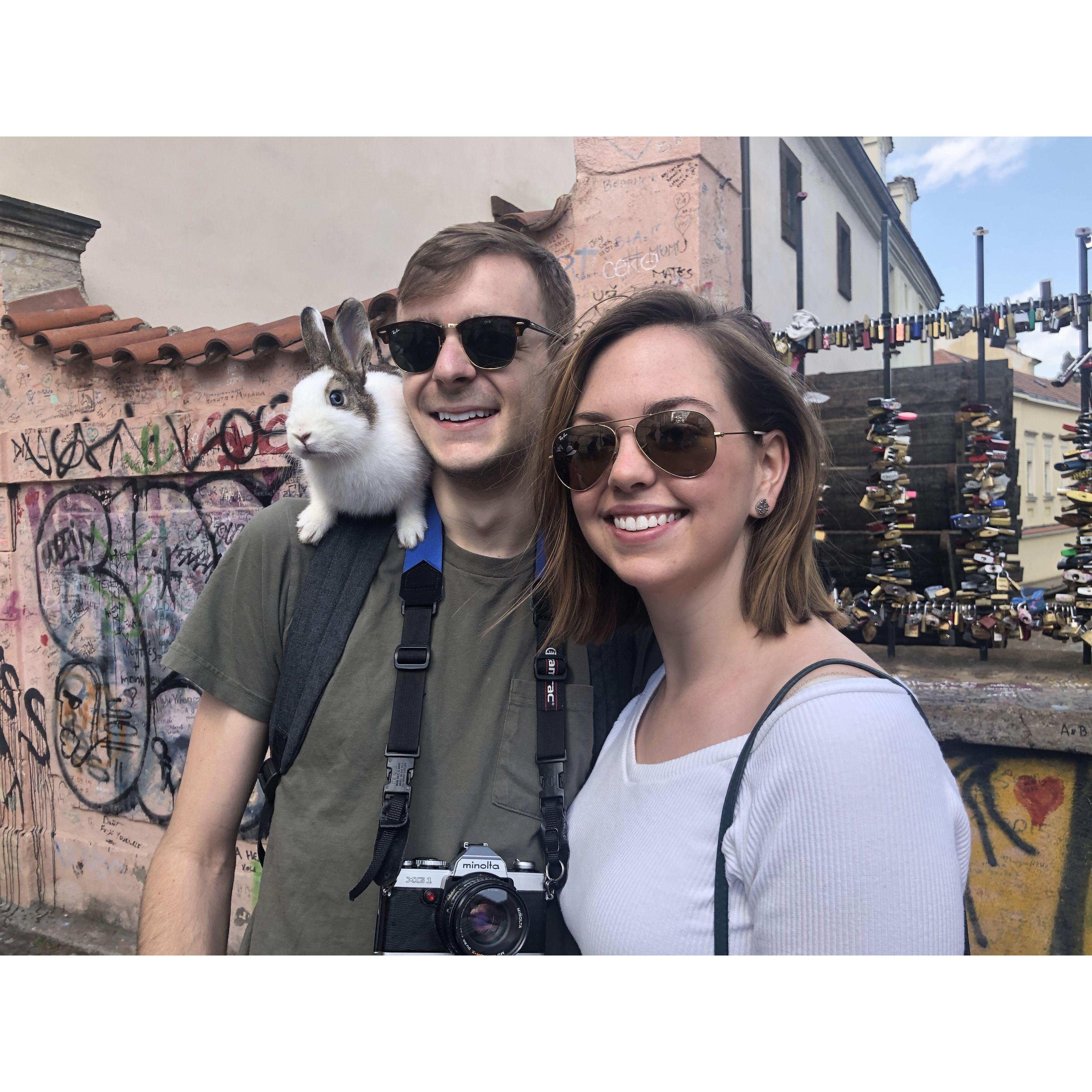 We got scammed in Prague and had to pay for this picture