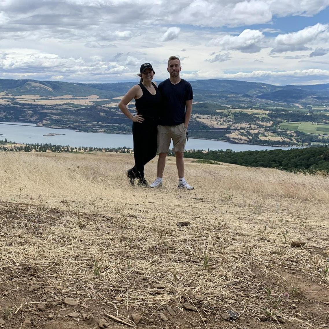 Our first photo together :)