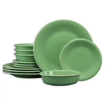 Fiesta® 12-Piece Classic Dinnerware Set in Meadow