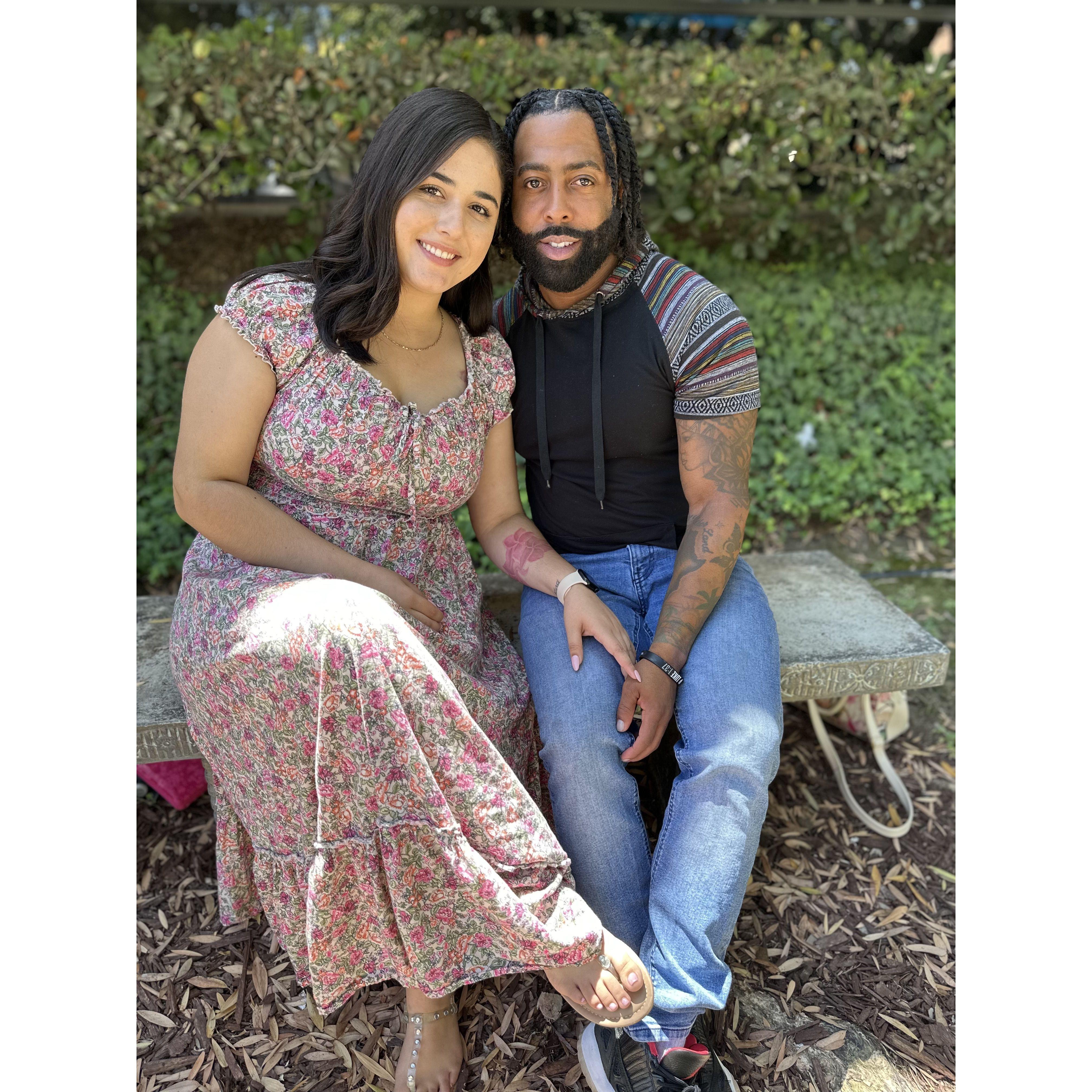 A cute picture of us at church!