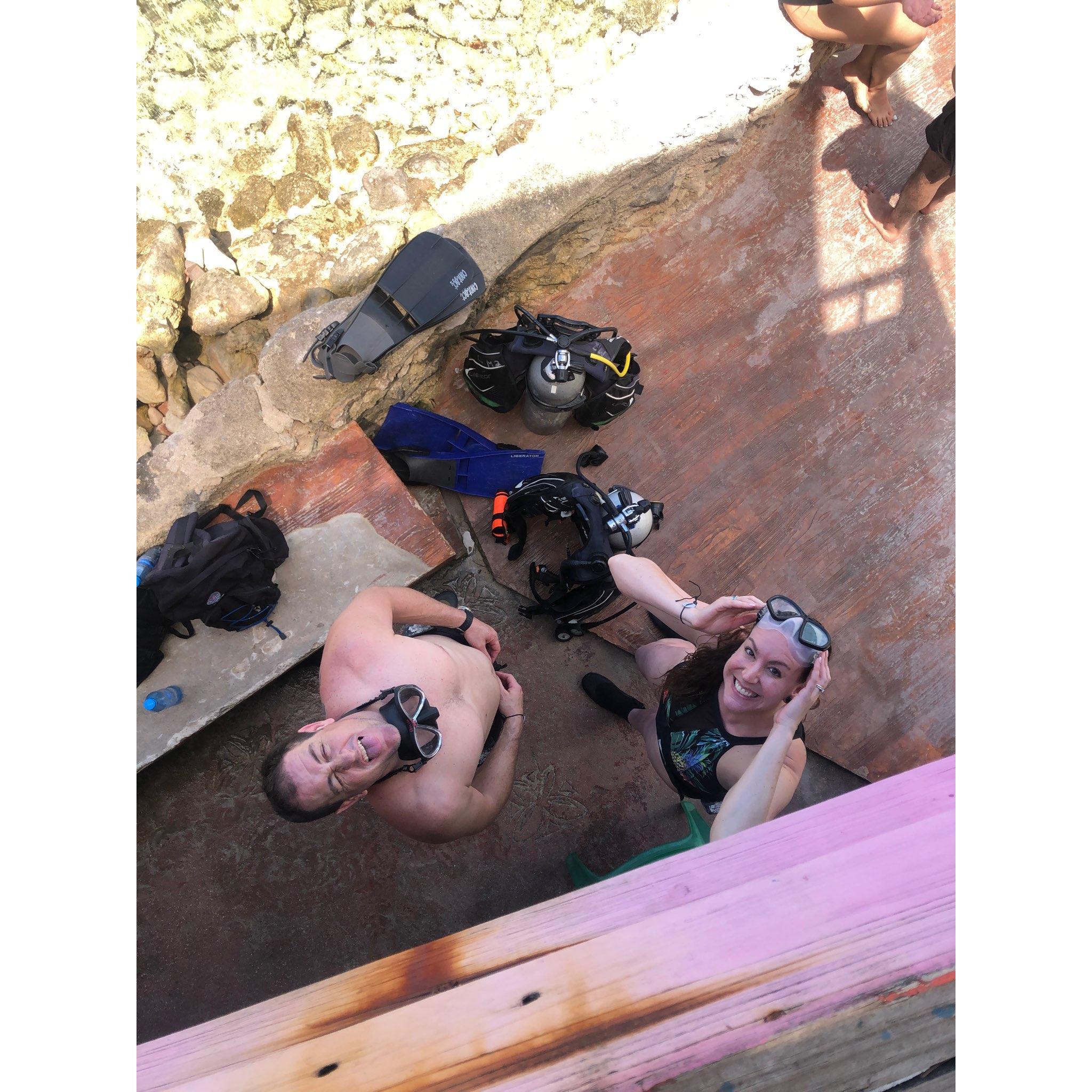 Back to diving!