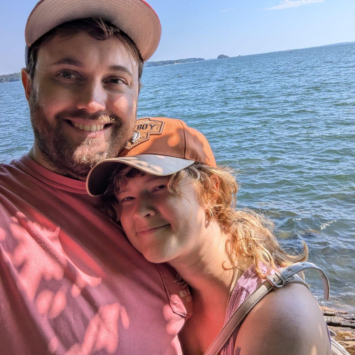 Dylan's first trip to Maine!
