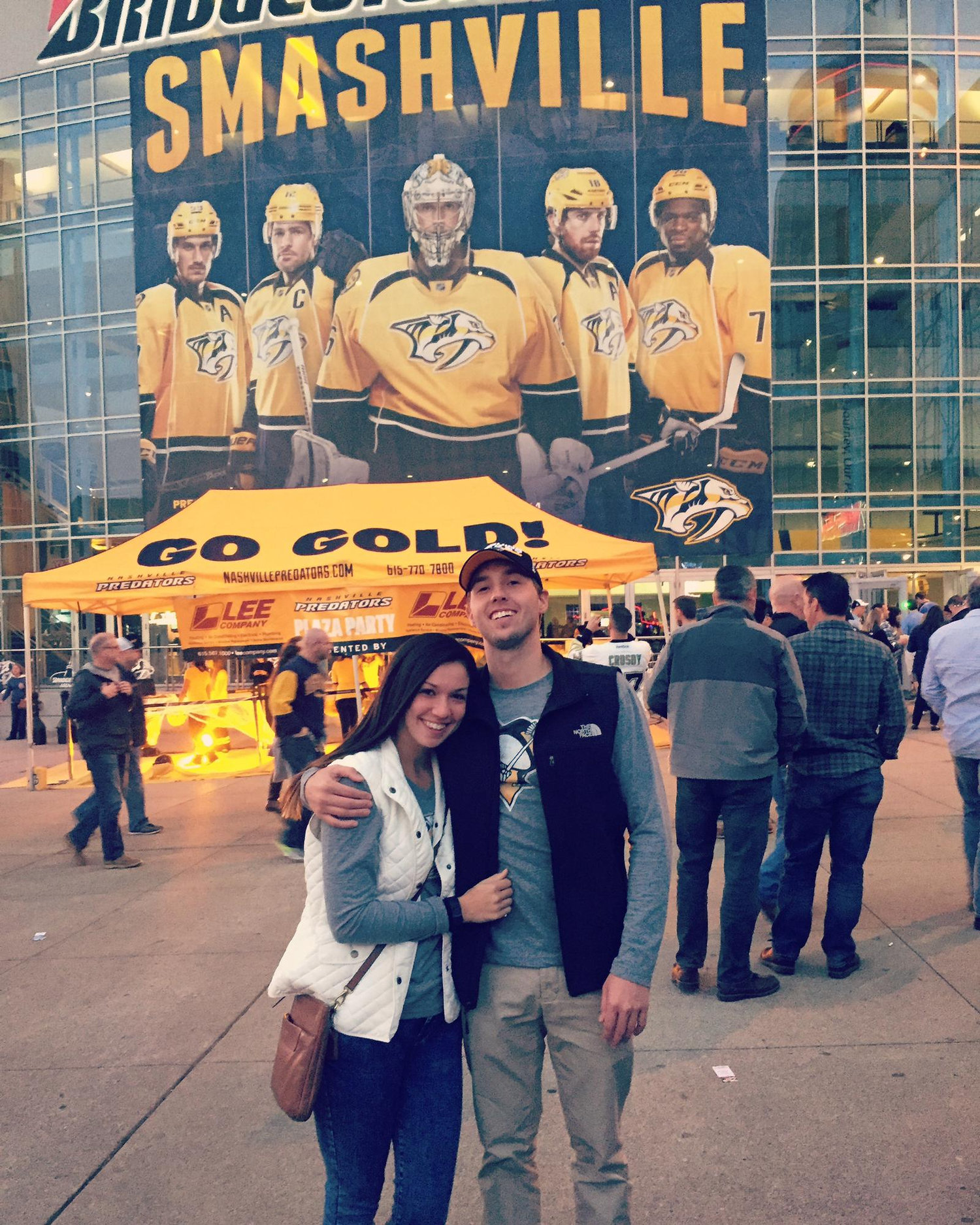 October 2016 - Nashville Predators game