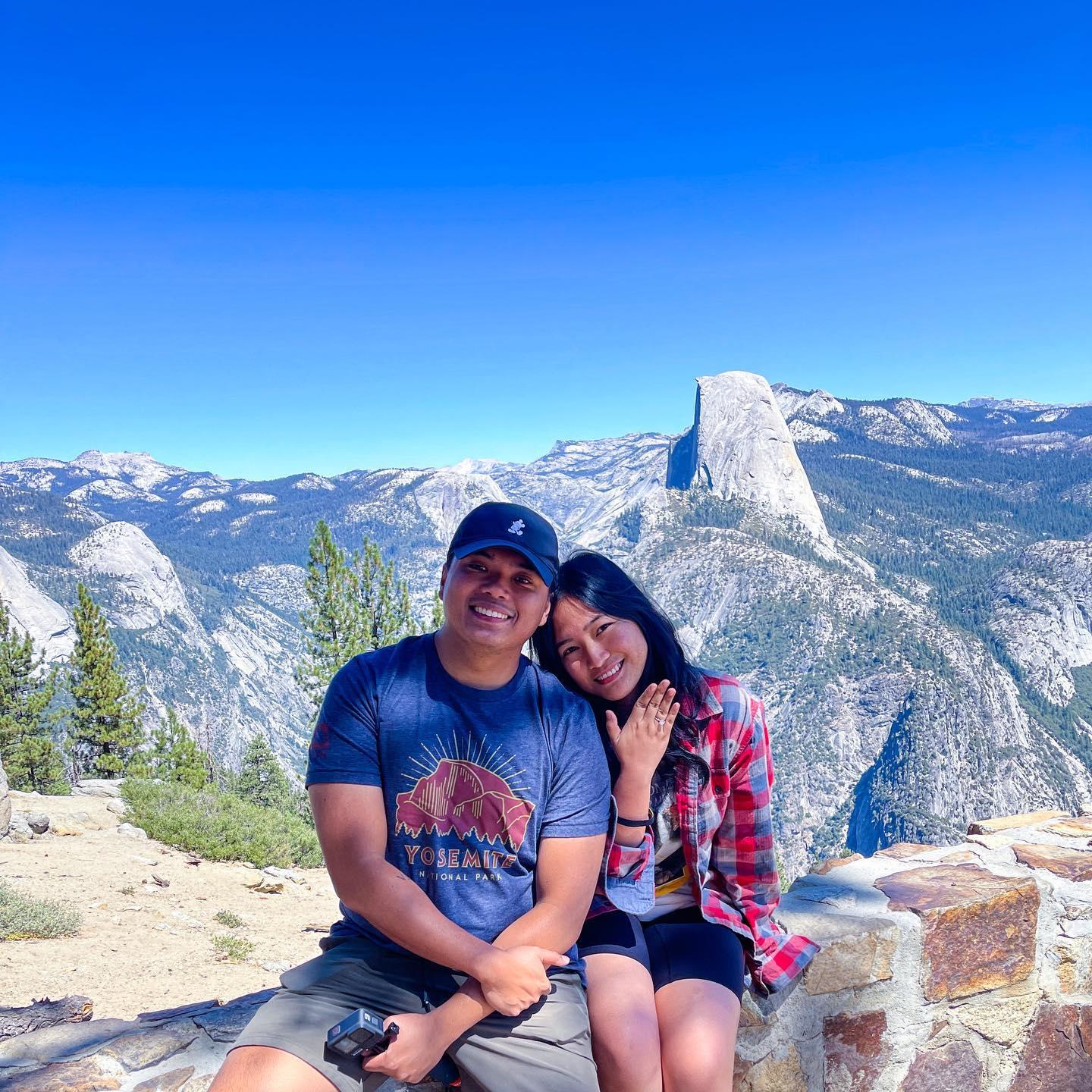This is Day 1 of getting engaged! [Yosemite NP]