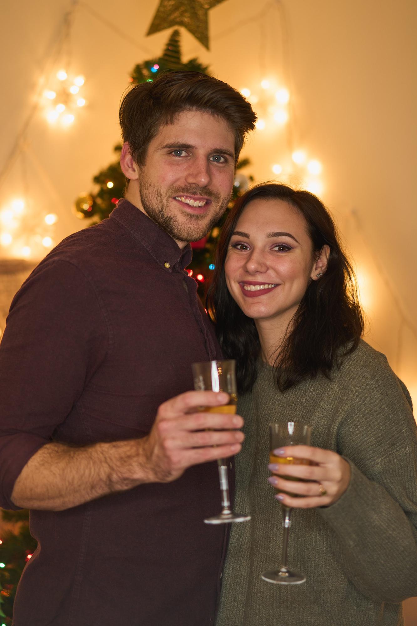 Our last Christmas & New Year’s as an engaged couple! (and our first holiday season officially living in Montclair)