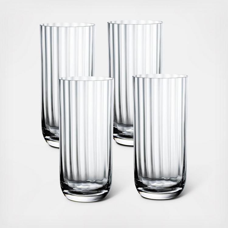 Otto 10 oz Highball Glass - 3 x 3 x 4 3/4 - 6 count box