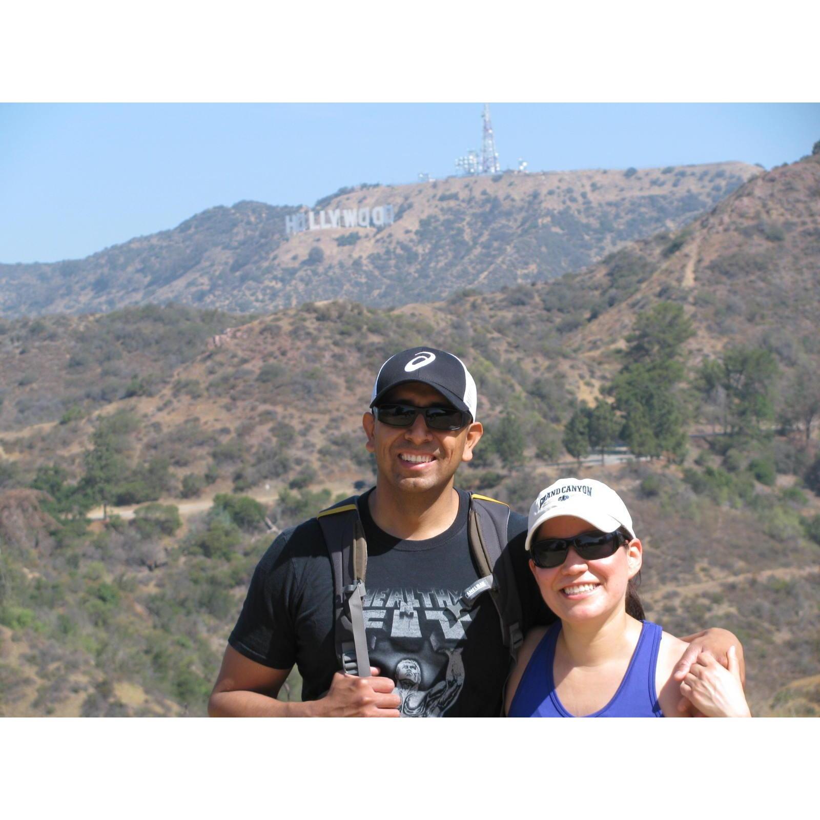 Hollywood Hills hike and Griffith Observatory