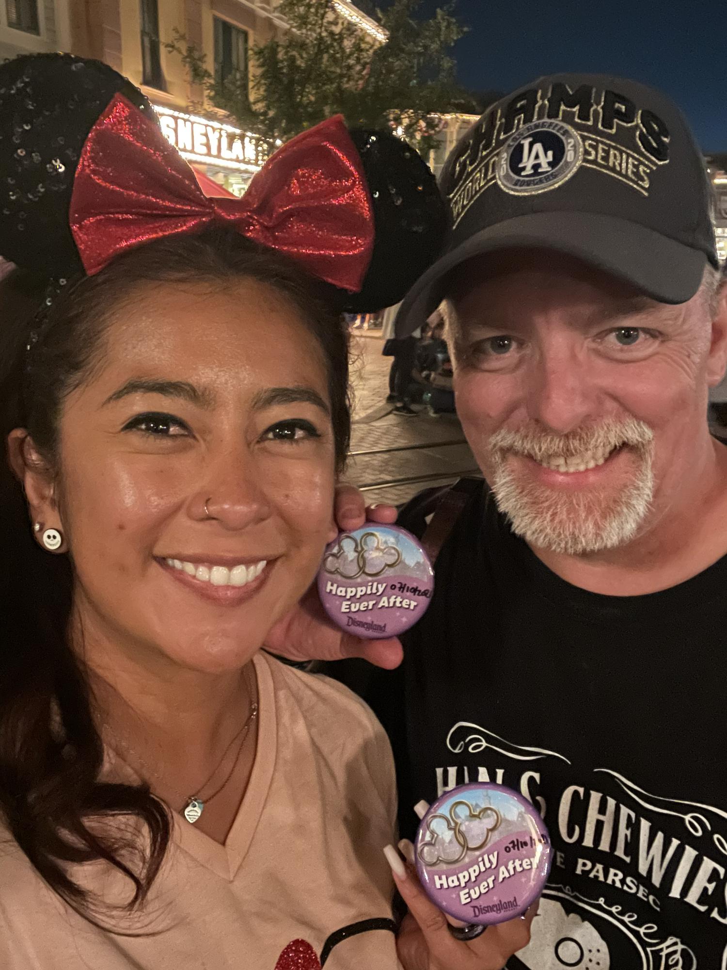 First Disney trip as an engaged couple... literally the day after we got engaged.