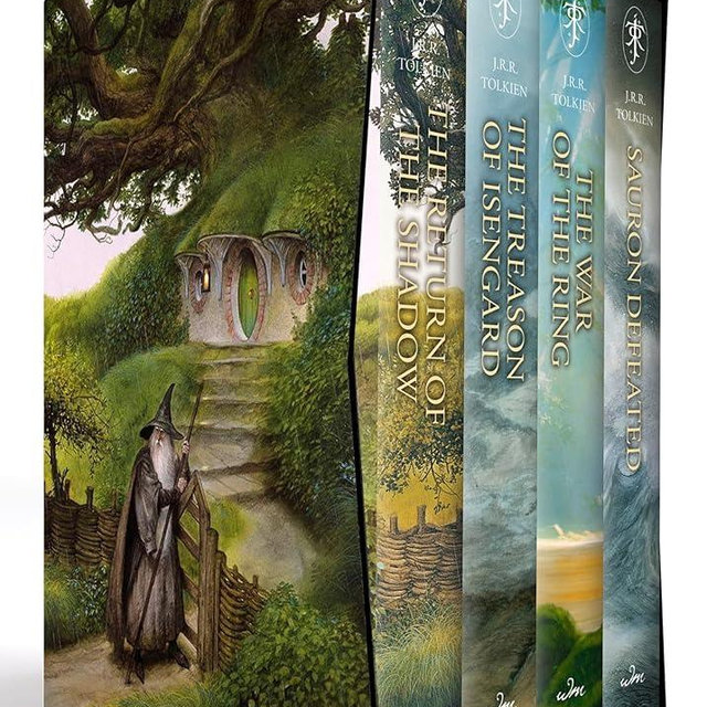 The History of Middle-earth Box Set #3: The Return of the Shadow / The Treason of Isengard / The War of the Ring / Sauron Defeated (The History of Middle-earth Box Sets, 3)
