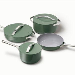 Caraway | Best Ceramic Cookware Set | Nonstick Pots & Pans Set | Non-Toxic