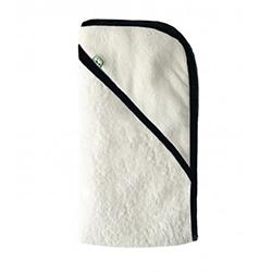 Bamboobino Hooded Towel - Ebony