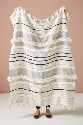 Edna Embellished Throw Blanket