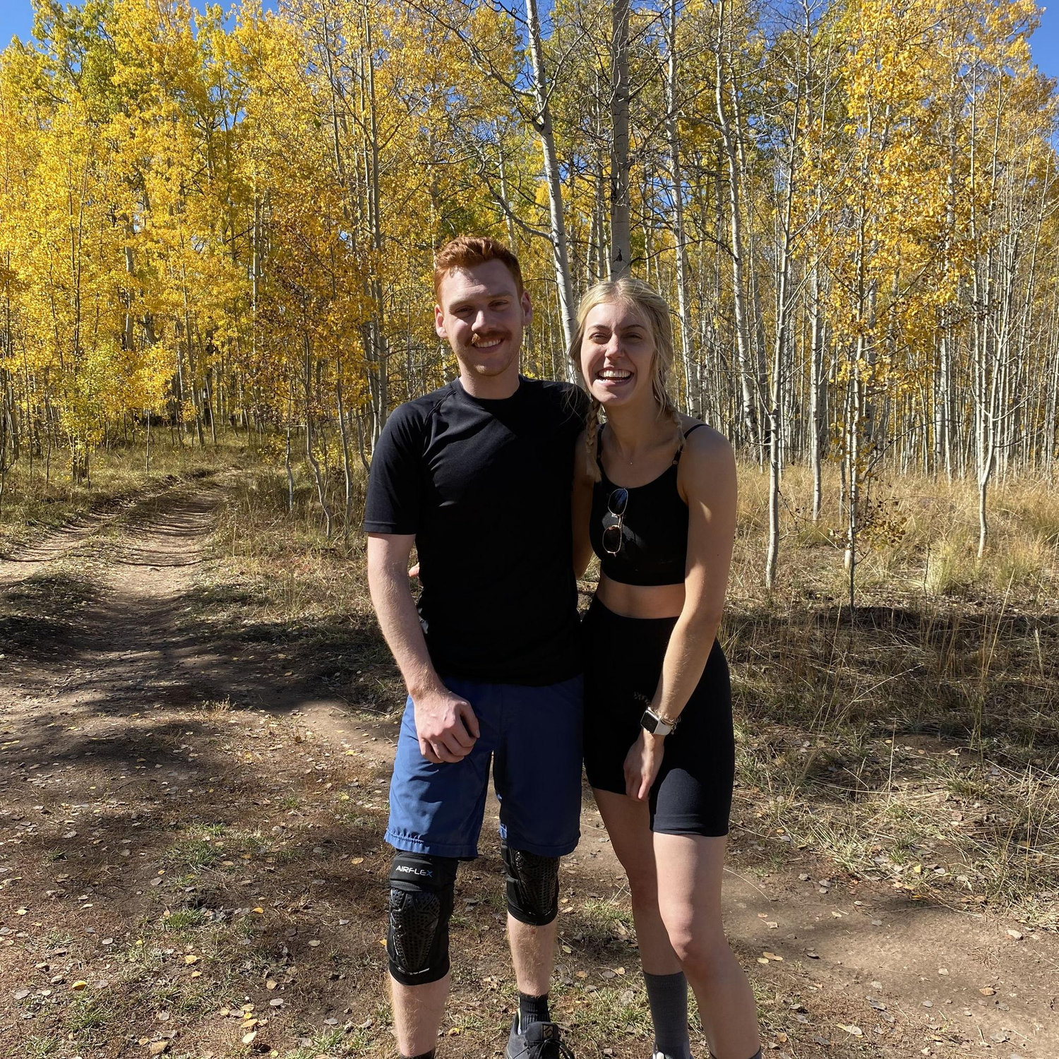 mountain biking through Crested Butte, Colorado
