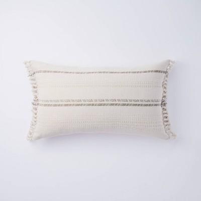 Lumbar Yarn Dye Stripe Pillow - Threshold™ designed with Studio McGee