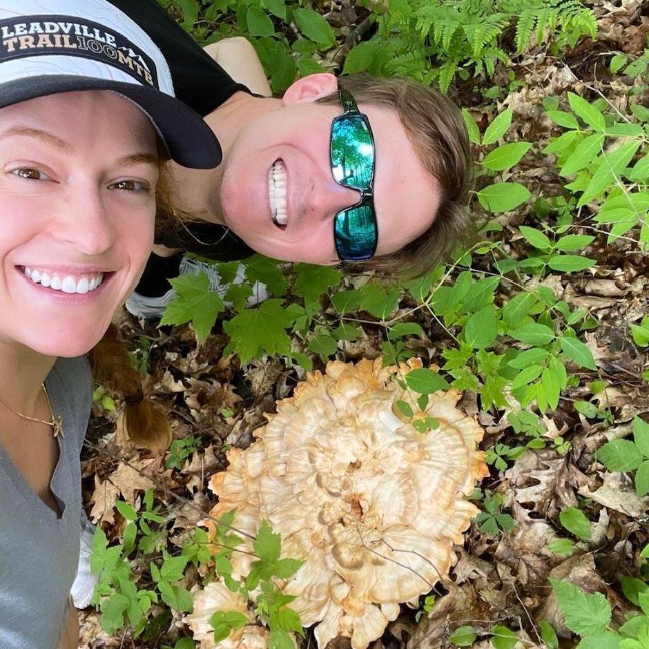 We love mushroom hunting! Charlie found this big Chicken of the Woods 4th of July weekend.