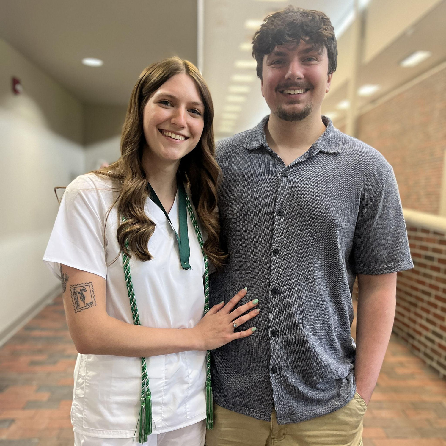 Chloes Nurse Pinning ceremony