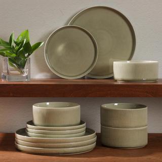 Solana Coast 12-Piece Dinnerware Set, Service for 4
