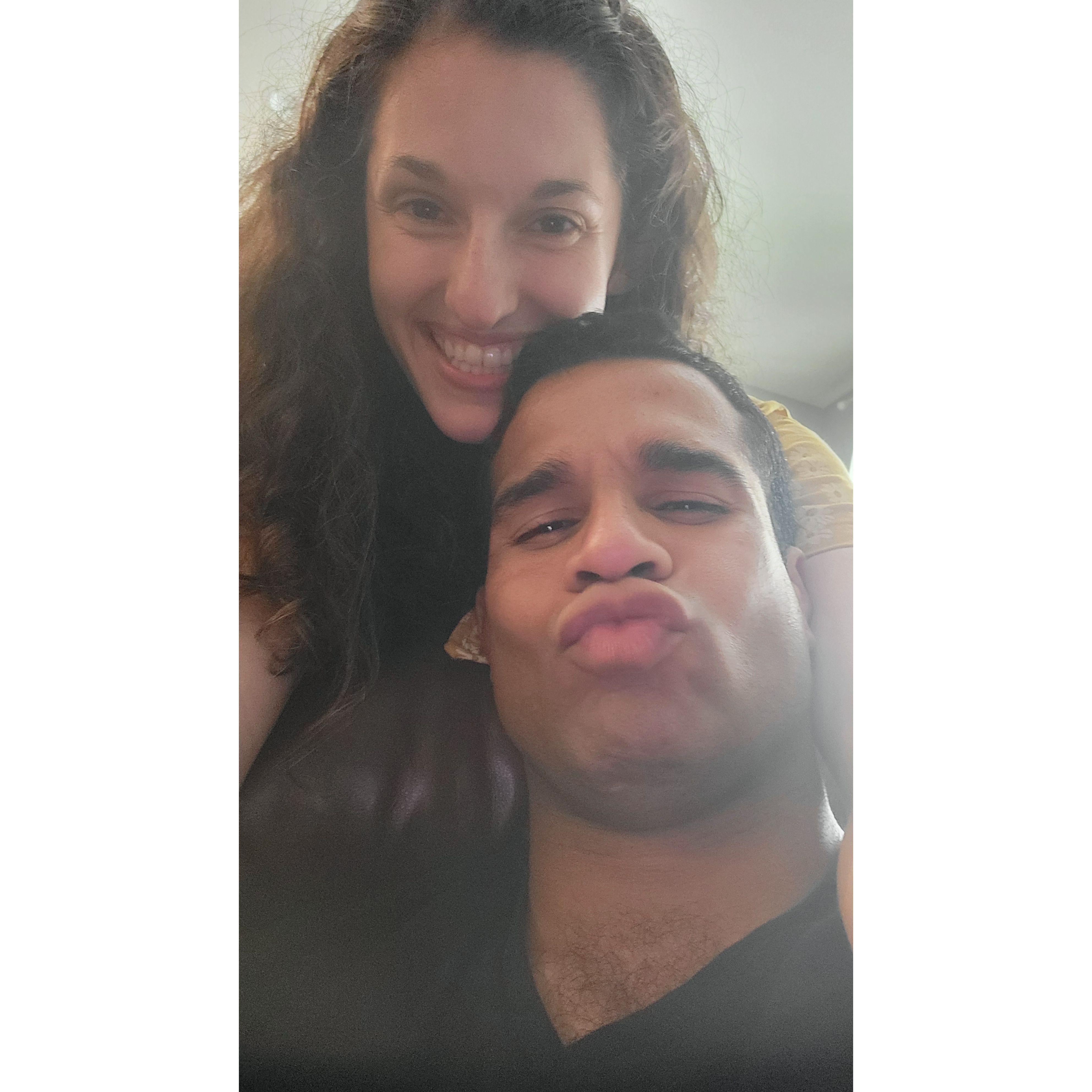 Silly selfies