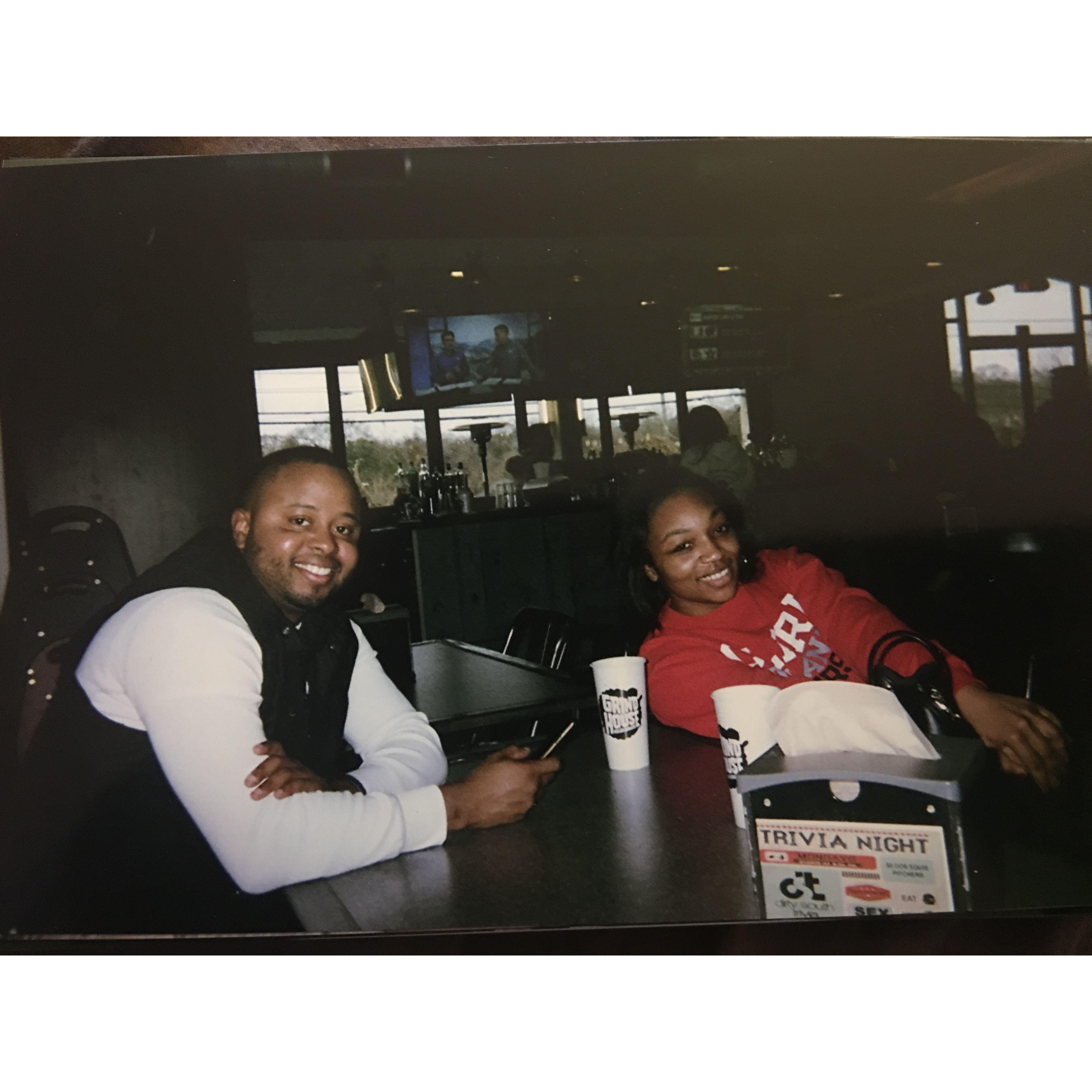 Kavaris’s second trip to visit Amber in Atlanta! December 17’