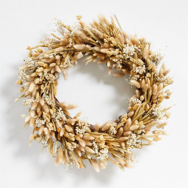Dried Wheat Wreath