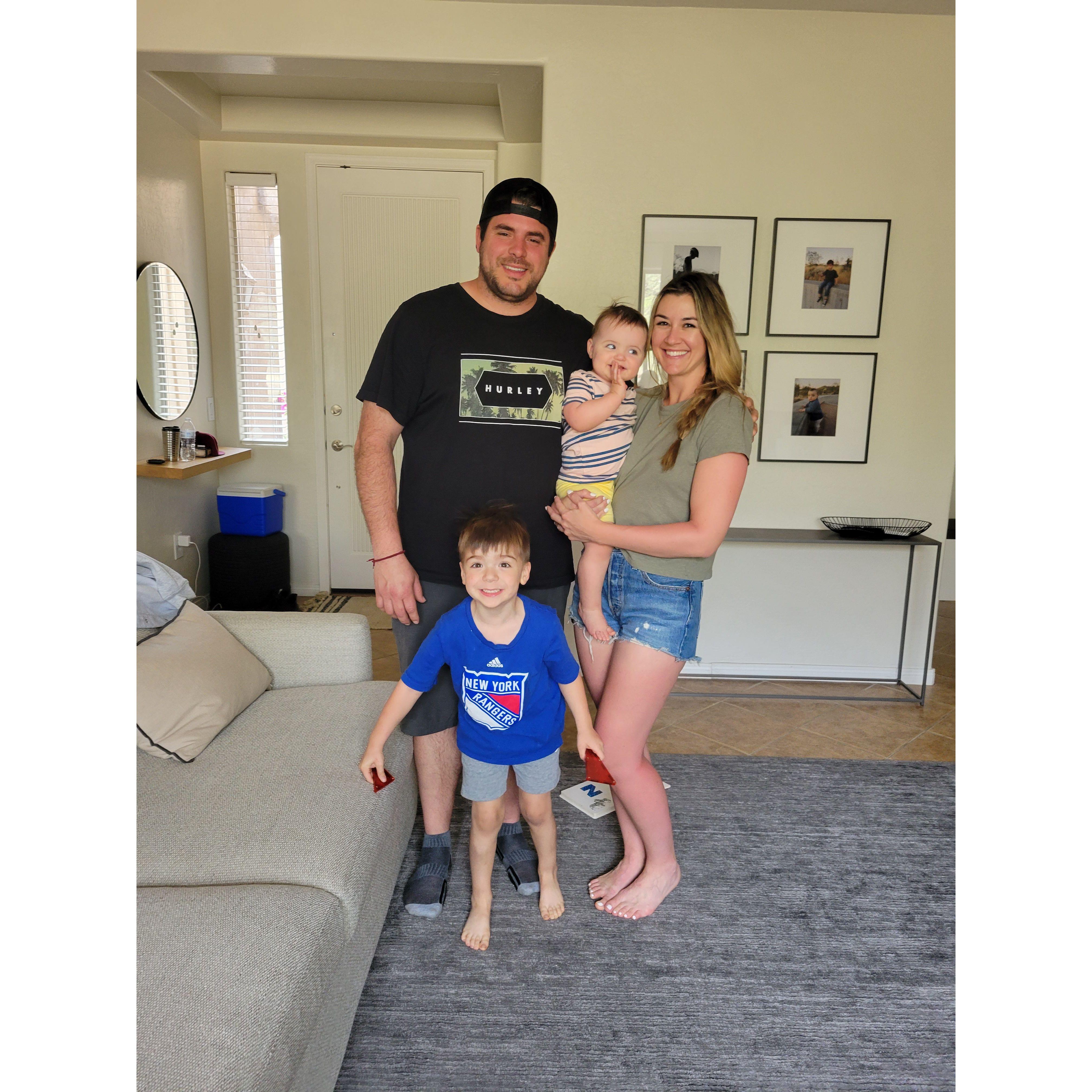 Our niece and nephew