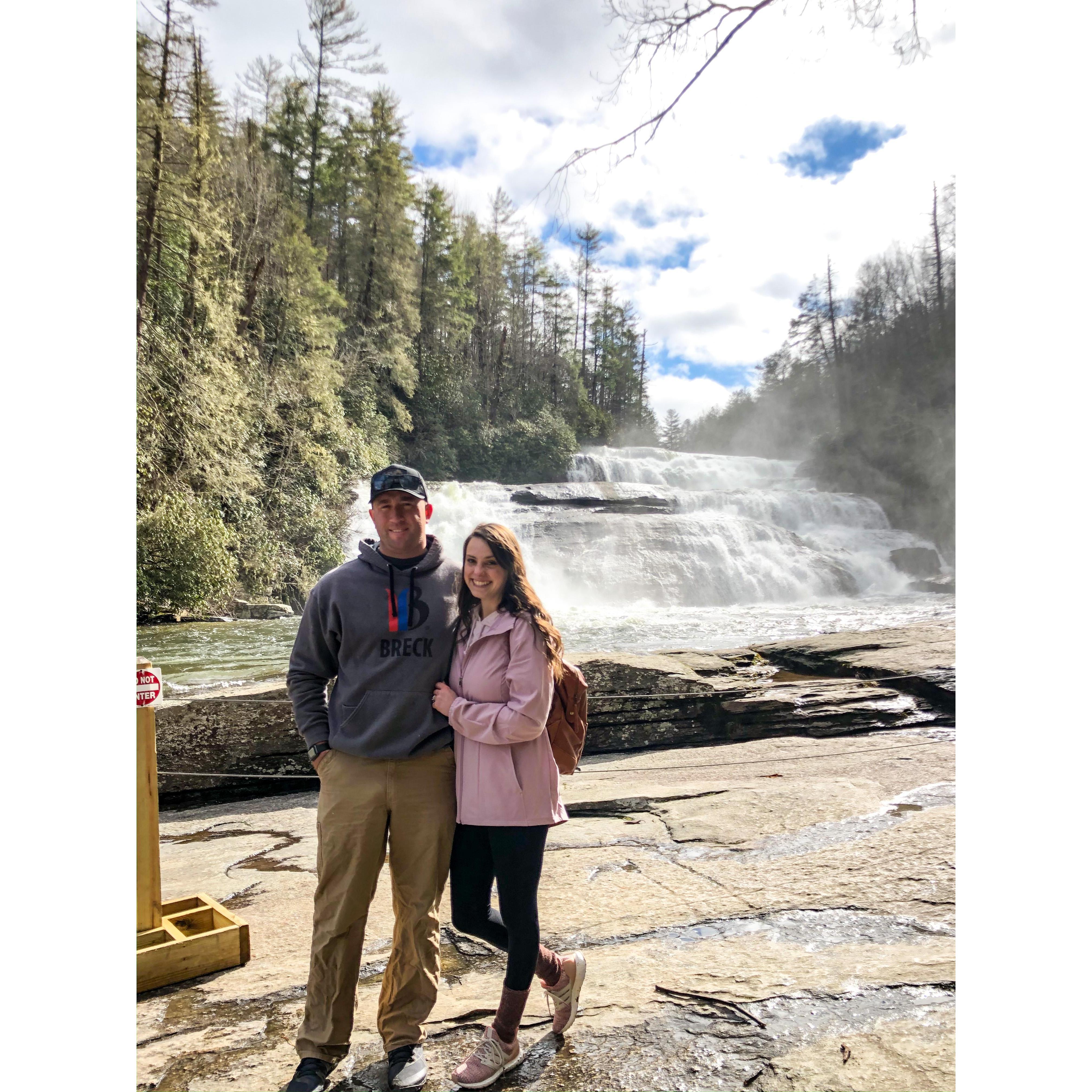 Our first, of many, hikes!