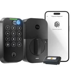 Yale - Assure Lock 2 - Smart Lock Wi-Fi Deadbolt with Touchscreen Keypad | Fingerprint Access - Black Suede